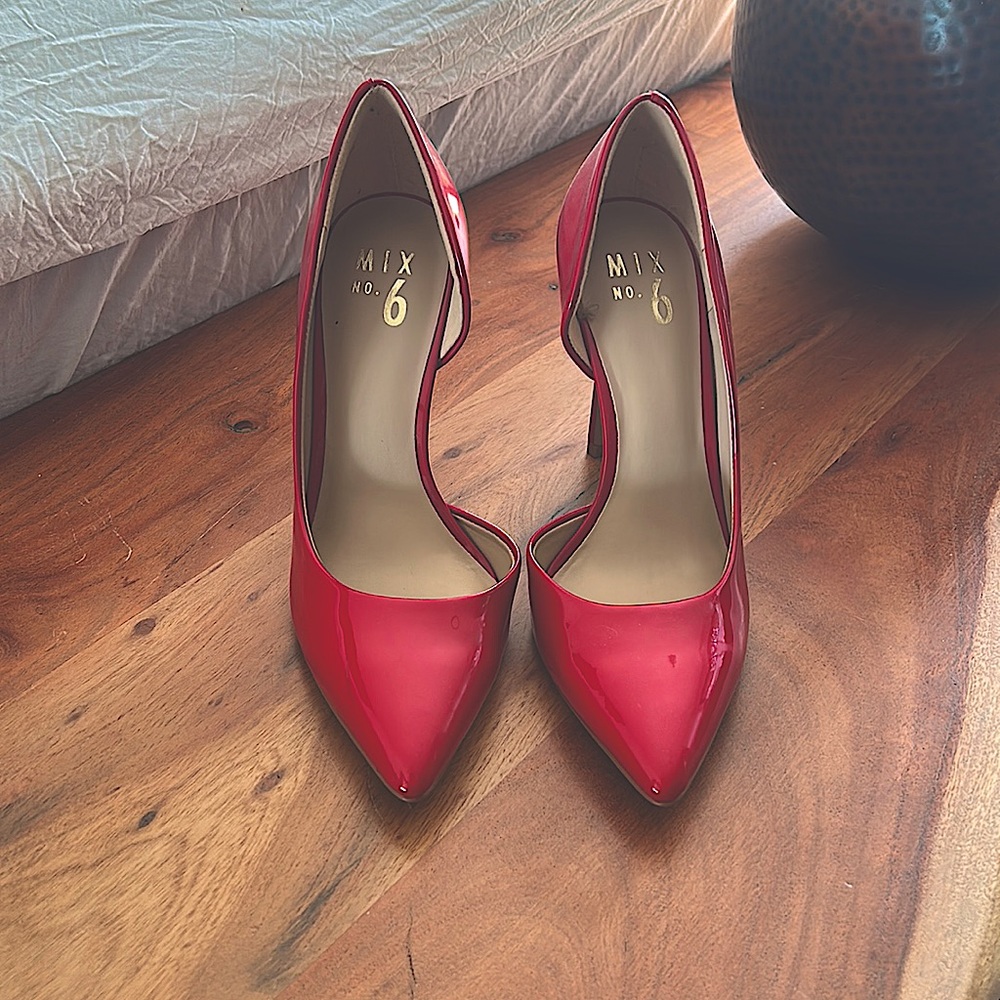 Mix no 6 Red brand new heels 👠